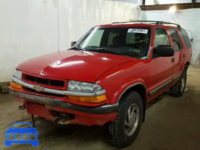 2001 CHEVROLET BLAZER 1GNDT13W71K253442 image 1