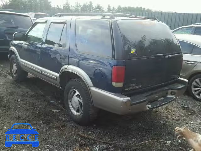 2000 CHEVROLET BLAZER 1GNDT13W9Y2120160 зображення 2