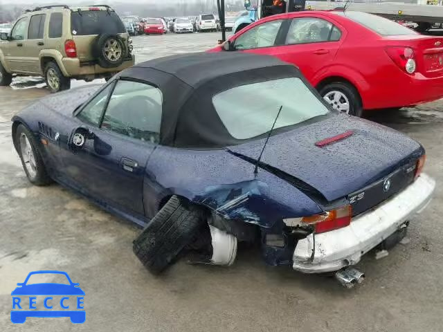 1999 BMW Z3 2.3 4USCH9338XLF79485 image 2