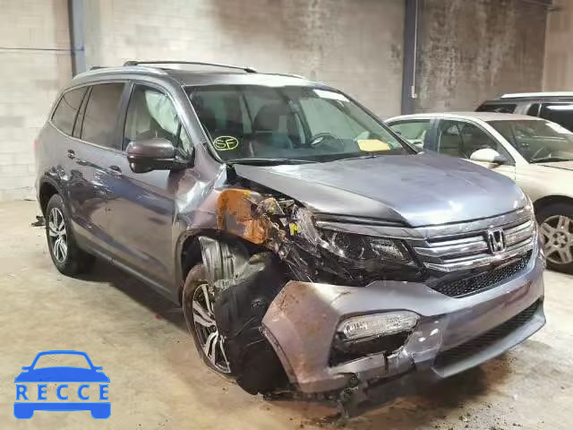 2016 HONDA PILOT EXLN 5FNYF6H73GB092318 зображення 0