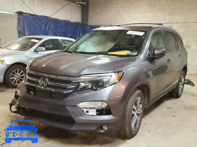 2016 HONDA PILOT EXLN 5FNYF6H73GB092318 image 1