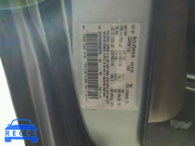 2003 DODGE GRAND CARA 2D4GP44R93R384240 image 9