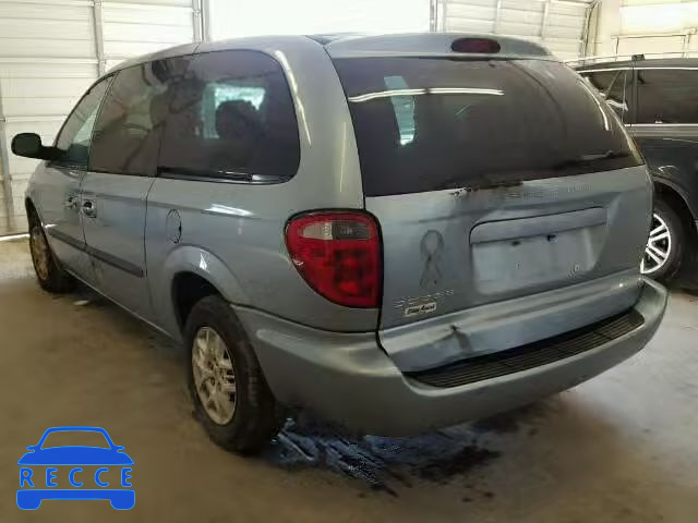 2003 DODGE GRAND CARA 2D4GP44R93R384240 зображення 2