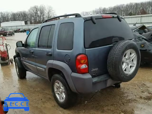 2002 JEEP LIBERTY SP 1J4GK48K02W162100 Bild 2