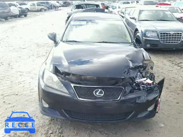 2007 LEXUS IS 250 JTHBK262972048567 image 8