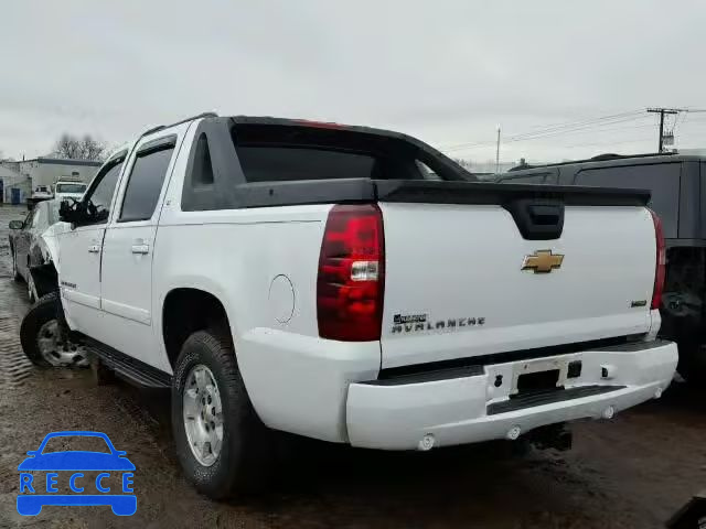 2007 CHEVROLET AVALANCHE 3GNFK12387G258460 image 2