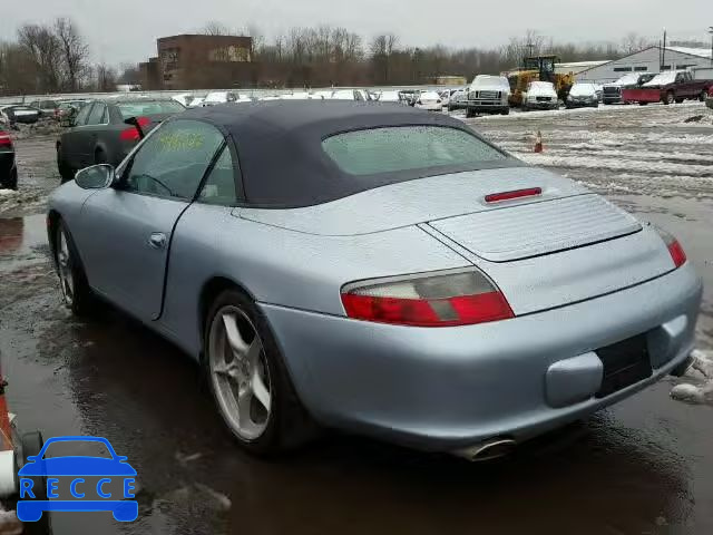 2003 PORSCHE 911 CARRER WP0CA29913S653887 image 2