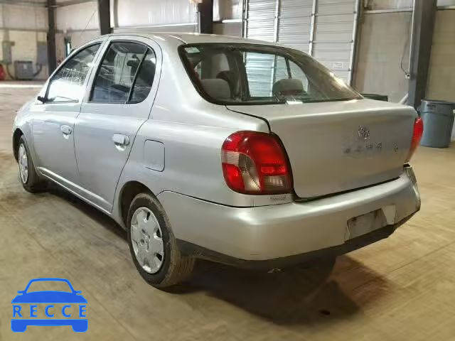 2001 TOYOTA ECHO JTDBT123110107525 image 2