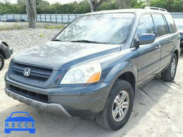 2004 HONDA PILOT EXL 2HKYF18514H586093 image 1