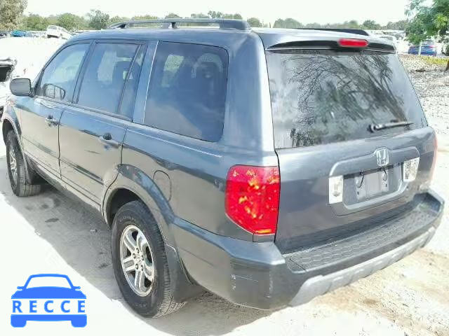 2004 HONDA PILOT EXL 2HKYF18514H586093 image 2