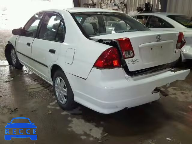 2004 HONDA CIVIC DX V 1HGES16354L007085 зображення 2