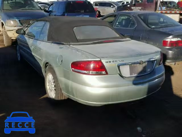 2006 CHRYSLER SEBRING TO 1C3EL55R56N149165 зображення 2