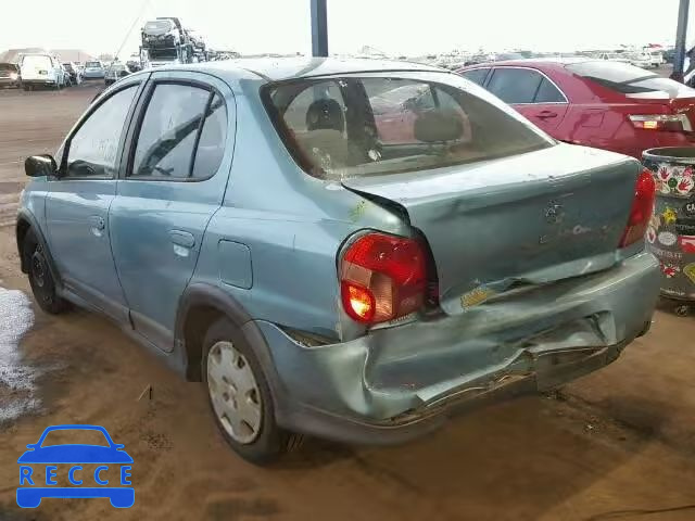 2002 TOYOTA ECHO JTDBT123520210156 image 2