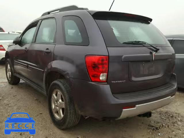 2007 PONTIAC TORRENT 2CKDL63F076253583 зображення 2