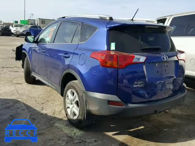 2014 TOYOTA RAV4 LE 2T3ZFREV5EW104985 зображення 2