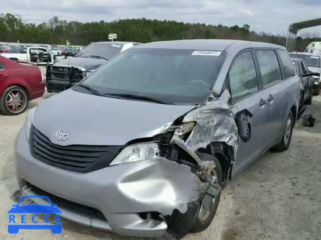 2013 TOYOTA SIENNA 5TDZK3DC7DS295446 зображення 1