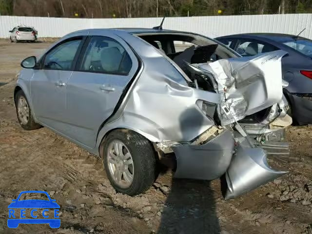 2012 CHEVROLET SONIC LS 1G1JA5SHXC4139981 Bild 2