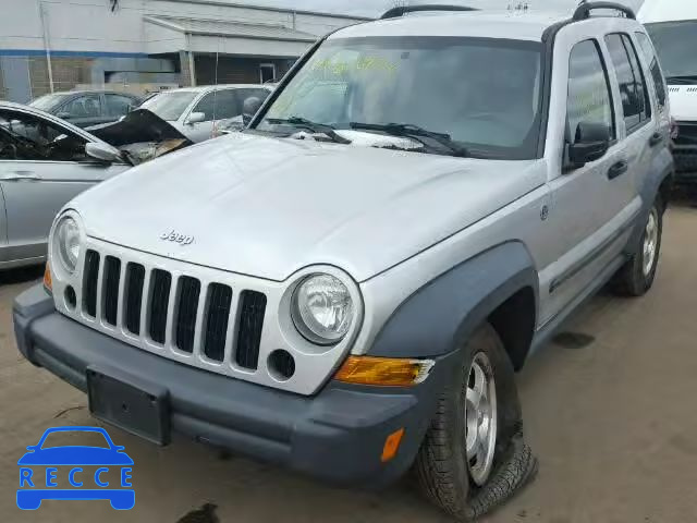 2007 JEEP LIBERTY SP 1J4GL48K97W642981 image 1