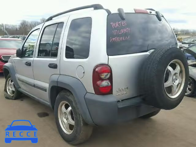 2007 JEEP LIBERTY SP 1J4GL48K97W642981 image 2