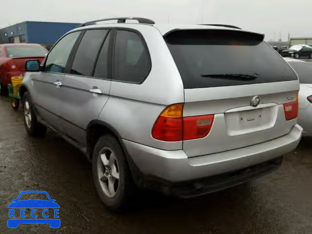 2003 BMW X5 3.0I 5UXFA53543LW27121 Bild 2