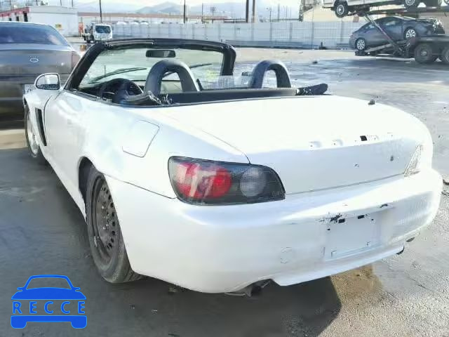 2000 HONDA S2000 JHMAP1144YT002298 image 2