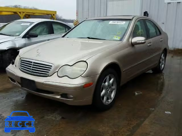 2003 MERCEDES-BENZ C240 WDBRF61JX3E010640 зображення 1