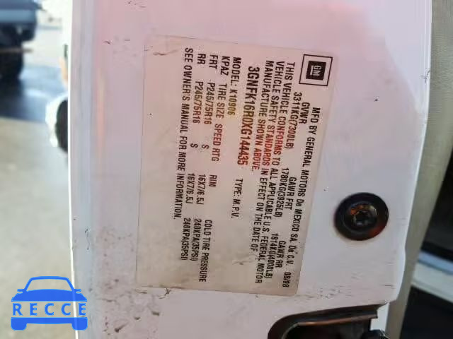 1999 CHEVROLET K1500 SUBU 3GNFK16R0XG144435 зображення 9