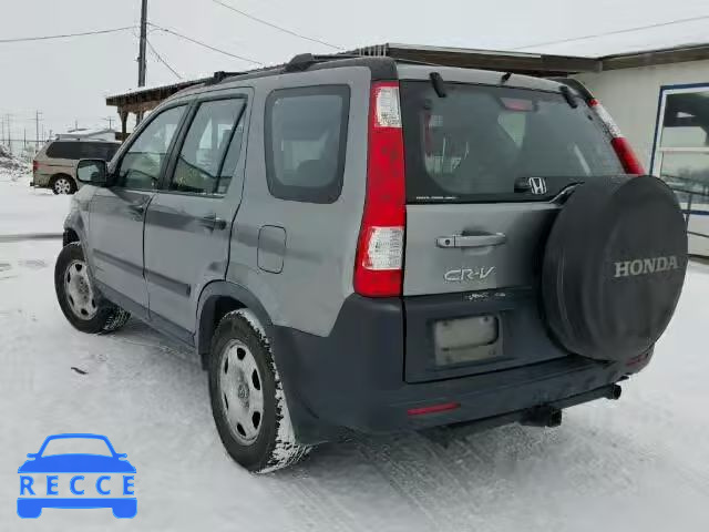 2006 HONDA CR-V LX JHLRD78536C044881 image 2