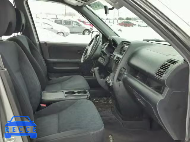 2006 HONDA CR-V LX JHLRD78536C044881 image 4