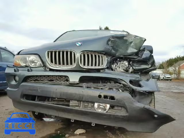 2005 BMW X5 4.4I 5UXFB53595LV12983 зображення 9