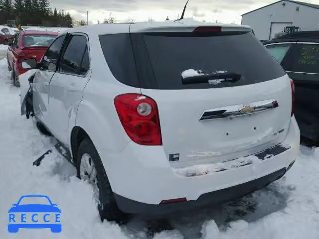 2011 CHEVROLET EQUINOX LS 2GNALBEC2B1175746 image 2