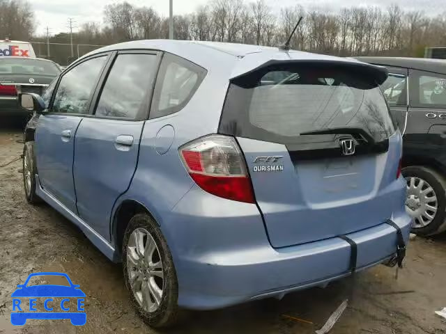 2009 HONDA FIT SPORT JHMGE88439C001711 image 2