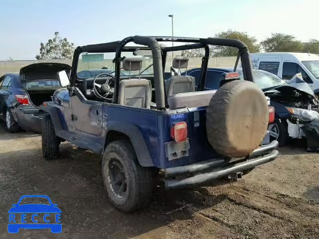 1995 JEEP WRANGLER S 1J4FY19P5SP306723 image 2