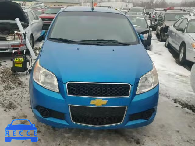 2009 CHEVROLET AVEO LS/LT KL1TD66E59B329258 Bild 8