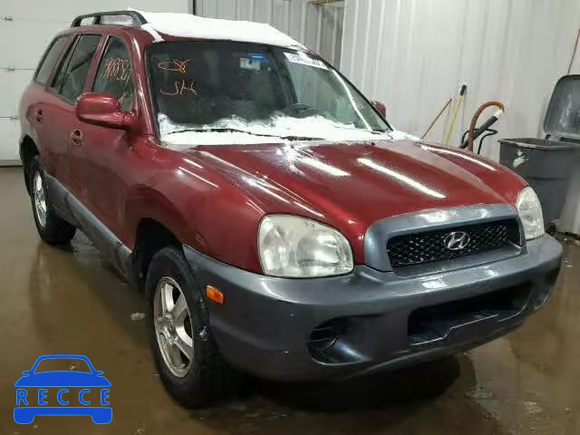 2004 HYUNDAI SANTA FE G KM8SB12B74U764123 image 0