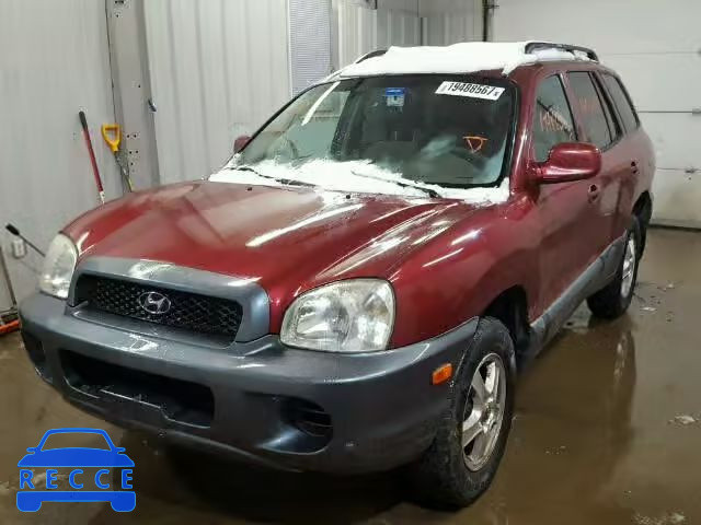 2004 HYUNDAI SANTA FE G KM8SB12B74U764123 image 1