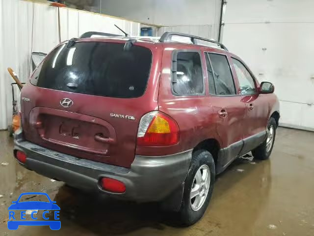 2004 HYUNDAI SANTA FE G KM8SB12B74U764123 image 3