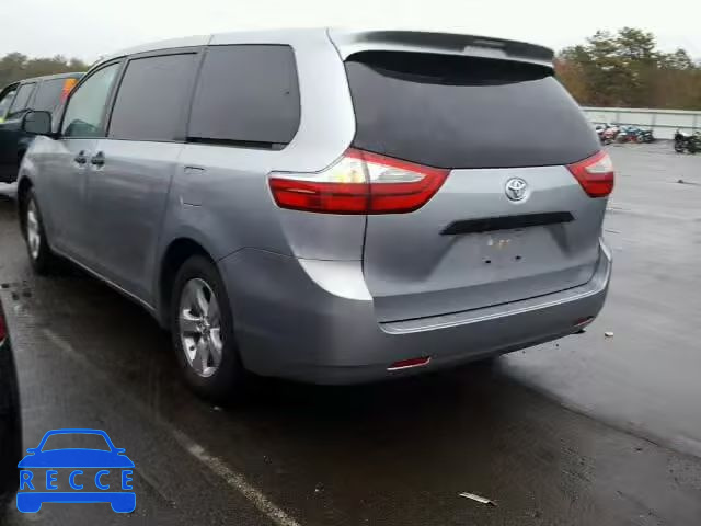 2015 TOYOTA SIENNA 5TDZK3DC0FS534970 image 2