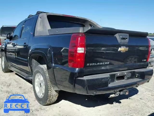 2009 CHEVROLET AVALANCHE 3GNEC22079G207085 image 2