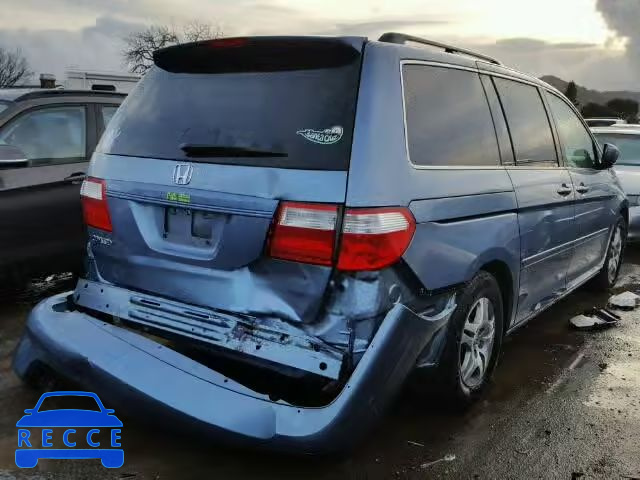 2006 HONDA ODYSSEY EX 5FNRL38706B008966 image 3
