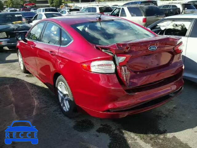 2016 FORD FUSION SE 3FA6P0H78GR319475 зображення 2