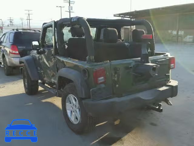 2008 JEEP WRANGLER X 1J4FA24178L550581 image 2