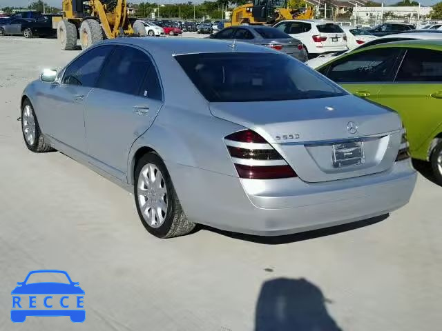 2007 MERCEDES-BENZ S550 WDDNG71XX7A082187 image 2