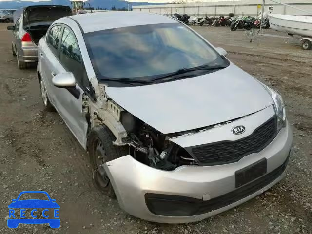 2012 KIA RIO LX KNADM4A33C6086327 image 0