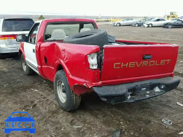 1999 CHEVROLET S10 1GCCS1445X8122360 зображення 2