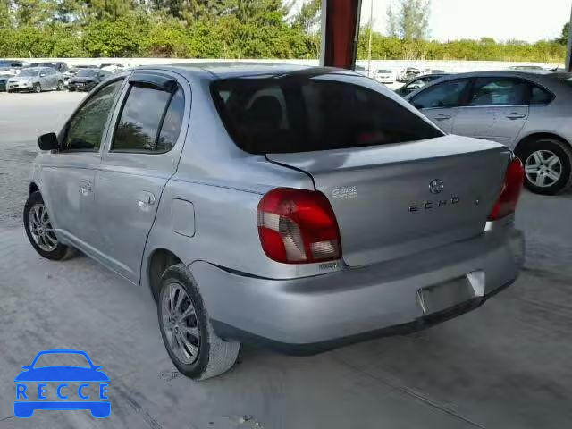 2000 TOYOTA ECHO JTDBT1230Y0072812 image 2