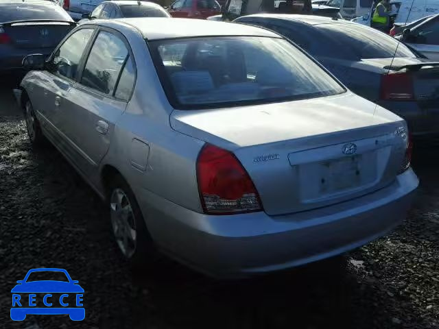 2006 HYUNDAI ELANTRA GL KMHDN46D96U378285 Bild 2
