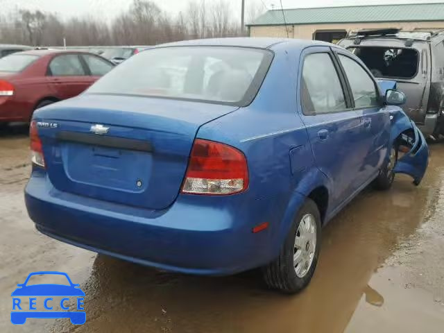 2005 CHEVROLET AVEO/LS KL1TD52655B503235 зображення 3