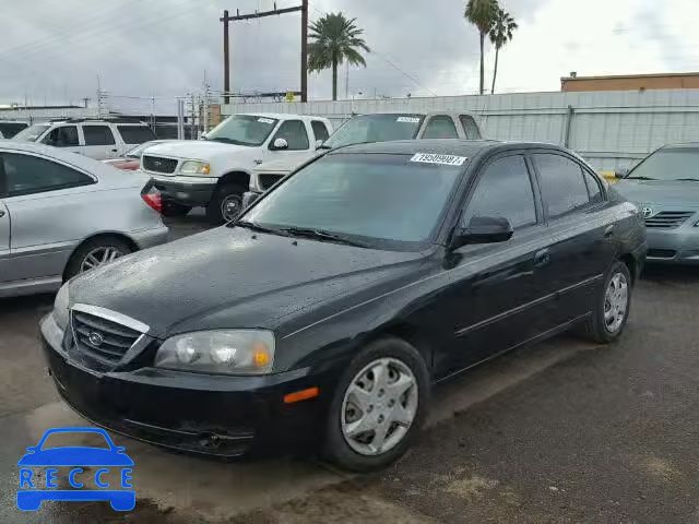 2006 HYUNDAI ELANTRA GL KMHDN46D16U360587 image 1