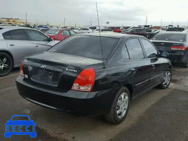 2006 HYUNDAI ELANTRA GL KMHDN46D16U360587 image 3